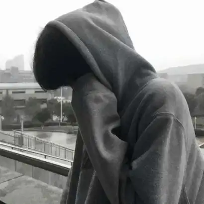 暗黑系男头 高清真人的丧头像暗黑男头图片_男生头像_美头网