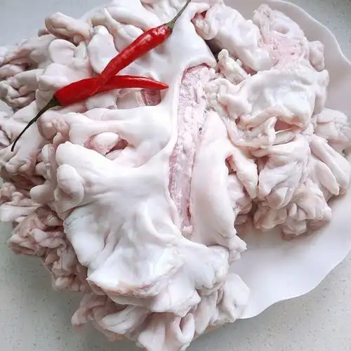 新鲜土猪鸡冠油食用猪大油花脂油速冻猪网油出油高3斤