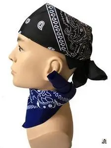 新香蕉君cos头巾van哲学头套兄贵装备同款海盗包头方巾自由的气息