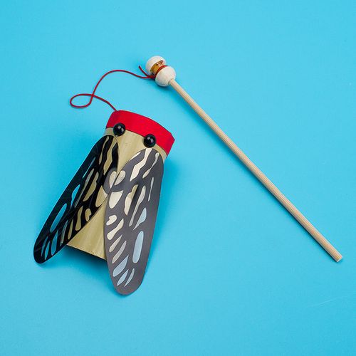 大号diy竹制竹知了竹禅 小学生幼儿园声音科技手工小制作推荐