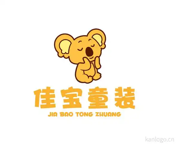 佳宝童装-看logo网