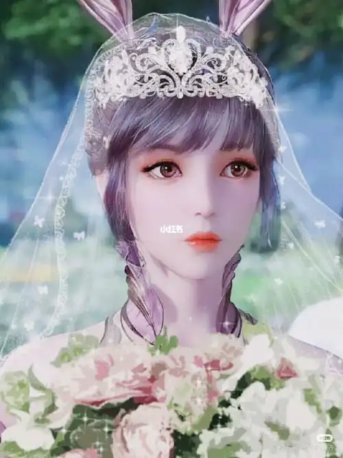 小舞姐婚纱照太美了