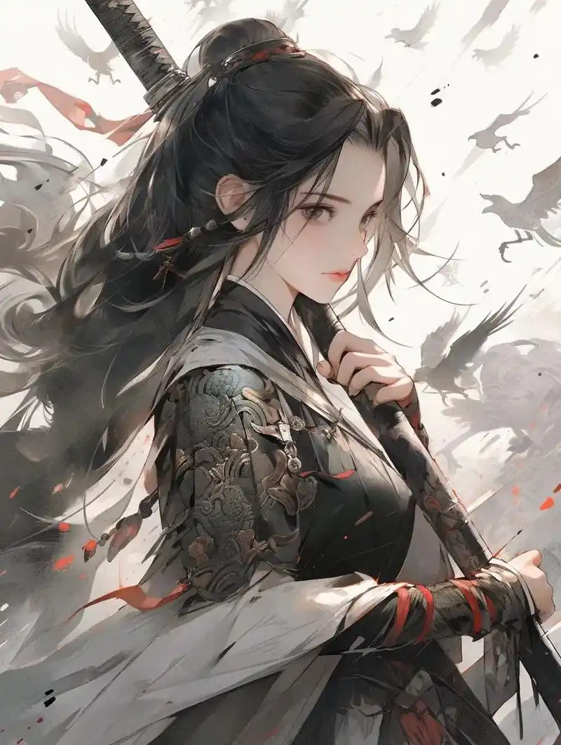 古风头像|花木兰.#midjourney #ai #头像 # - 抖音