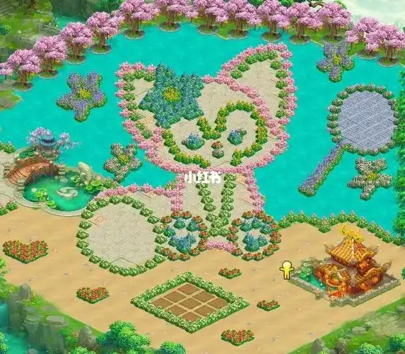 神武4庄园庭院约图