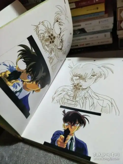 青山刚昌先生手稿图集(名侦探柯南)