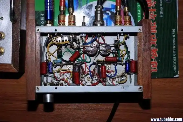 一台精致漂亮的6p14单端胆机