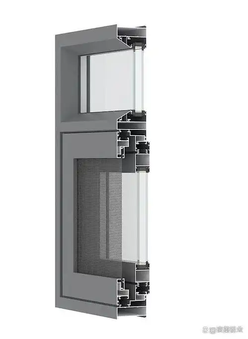 断桥铝门窗,是我们说的"断桥隔热铝合金门窗",它是将铝型材通过pa66