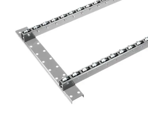 流利条滑轨 铝合金流利条 流水线滑轮滑轨