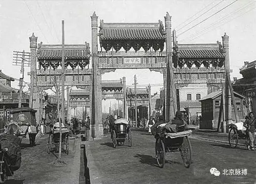 画说北京丨老北京的东四牌楼