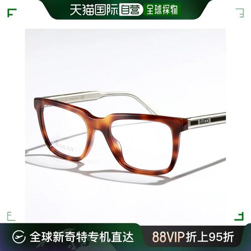 日本直邮gucci 眼镜 gg0560o 女士方形亚洲版眼镜 约会眼镜 约会