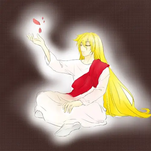 阿释密达打坐,因为我太菜画不出穿圣衣怎么盘腿坐所以画了别的衣服