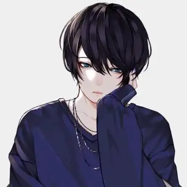 二次元头像男高冷帅气冷酷版邪魅二次元男生头像
