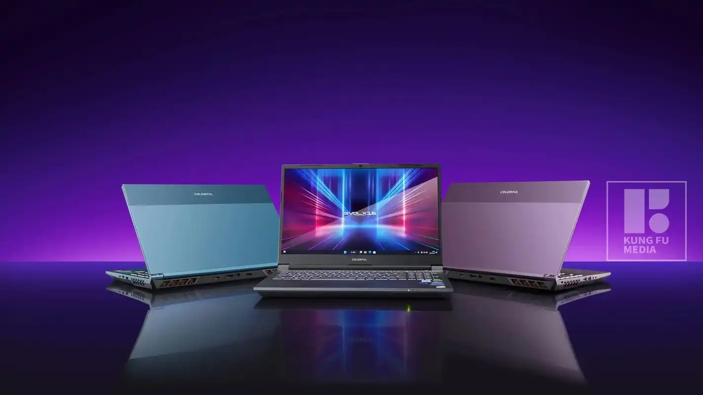 七彩虹笔记本电脑平面拍摄图片  #功夫传媒 #广告拍摄 #3 - 抖音