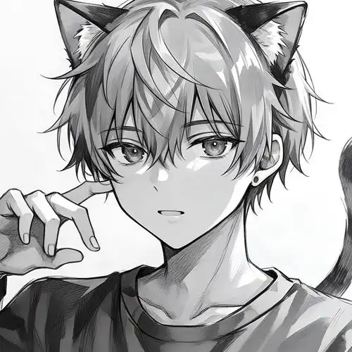 猫耳朵男生头像🐱‍👦来啦