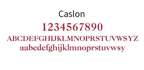 caslon