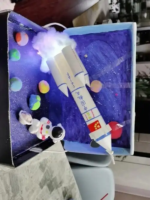 鞋盒手工作业.#diy手工制作