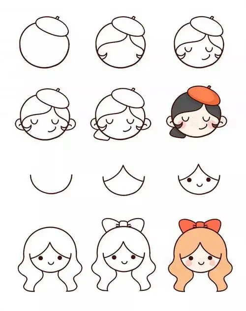 简笔画怎么画可爱的小人(一大波可爱的小人简笔画教程)(5)