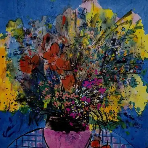 "满庭花影"——莫雄彩墨画展