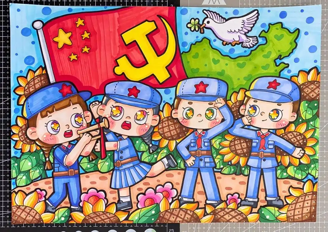 长征的路上,硝烟弥漫的战场; 曾记得,八年抗战赶豺狼,浴血奋战得解放