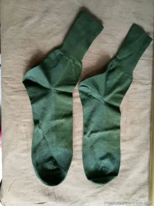 早期军袜一双-袜子-7788收藏