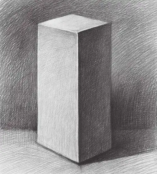 素描长方体的画法(3)