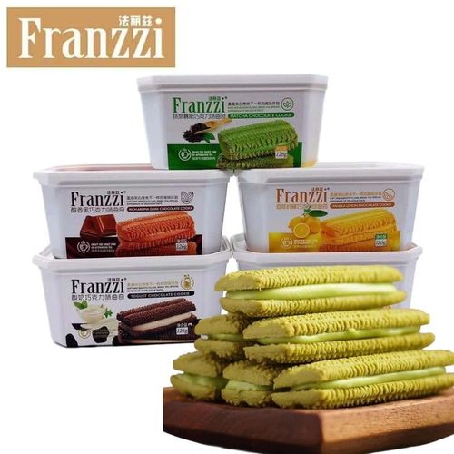 法丽兹曲奇饼干夹心抹茶巧克力酸奶芝士独立包装网红休闲零食小吃