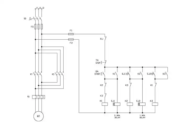 电子时间继电器原理图