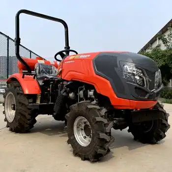 农用拖拉机小型四驱大棚王果园大棚用旋耕机柴油发动机农用小四轮