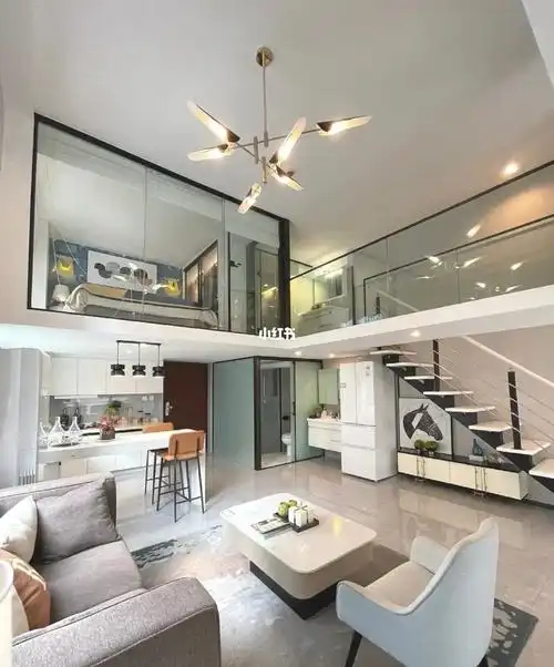 每个女孩梦想中的房子,精装复式三房松山湖万象汇5分钟到达楼下就是