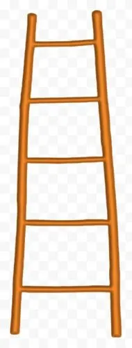 卡通黄色长梯子图片免费下载-卡通黄色长梯子素材-卡通黄色长梯子png