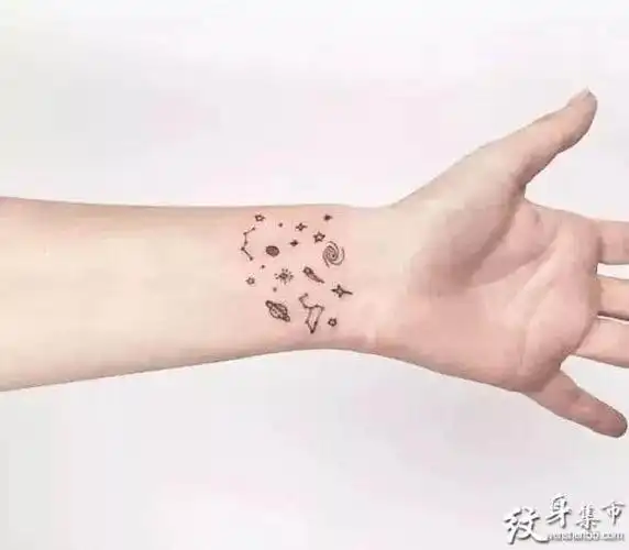 手腕纹身手腕纹身手稿手腕纹身手稿图案