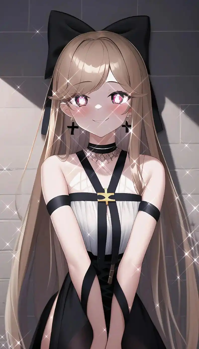 二次元.动漫少女,黑色素材#图文扶持计划入口 #二次元 #动 - 抖音