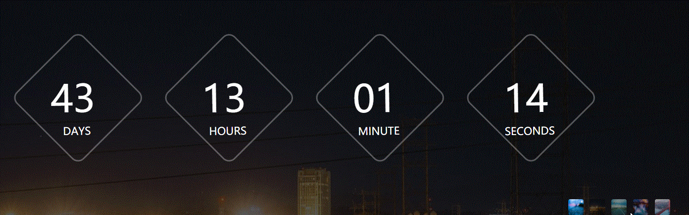 先看下方法一倒计时：