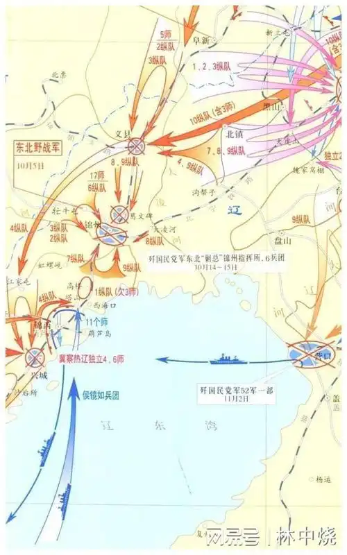 辽沈战役国民党军数倍于我军解放军一切反动派都是纸老虎