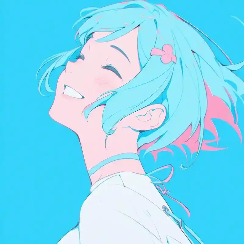 动漫头像 #纯爱 #治愈笑 #向着阳光微笑 #简单干净 - 抖音