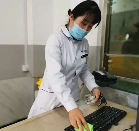 中医院注射室将防控工作加强做细