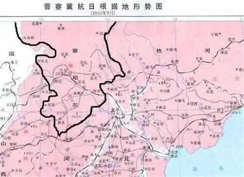 晋察冀根据地晋是山西冀是河北察是哪儿