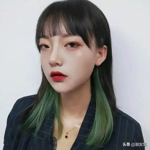 挂耳染短发图片大全潮色(挂耳染发图片大全短发)-天晟网