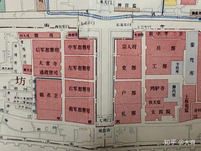 明代皇城地图是怎样的