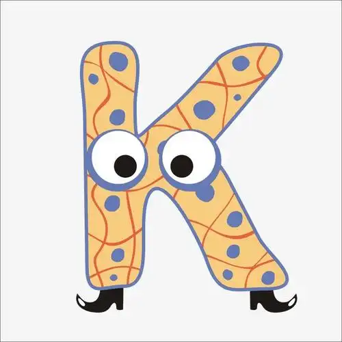 字母k