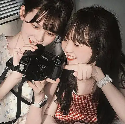 ins风格闺蜜头像