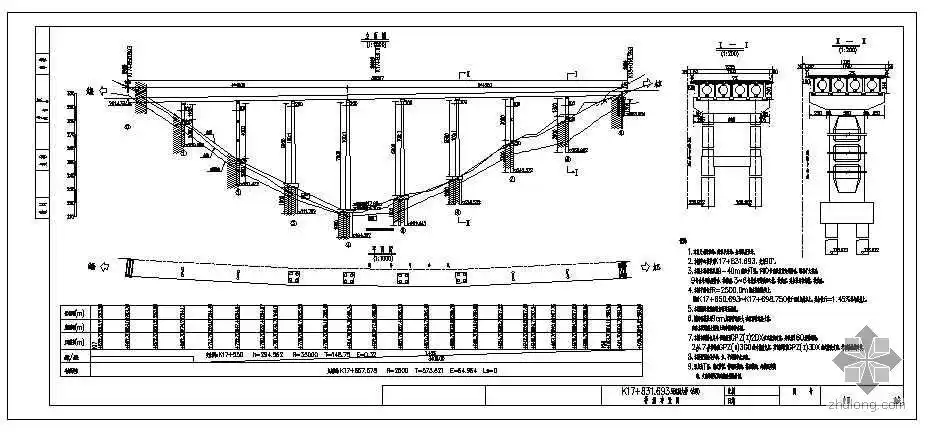 t型桥梁施工图