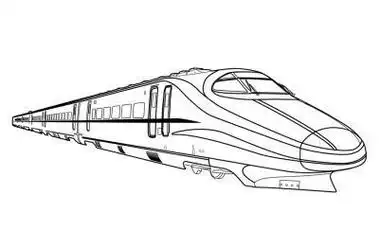 漂亮火车简笔画图片高铁怎么画简笔画简单好看高铁简笔画怎么画步骤