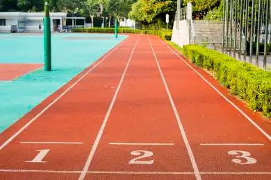 竞赛跑道起点 直线