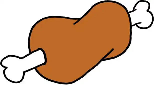 照片素材(图片): 羊肉与骨头