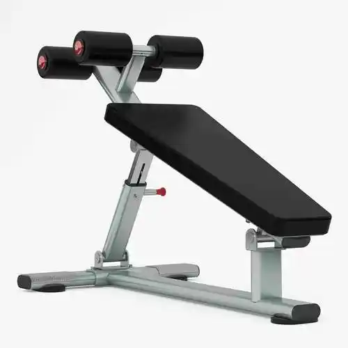 卷腹凳:主要锻炼腹部,腹肌马甲线,刺激腹部深层肌肉腹横肌发力减少