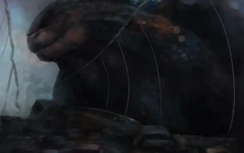 厚涂板绘14传奇哥斯拉