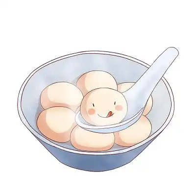 吃元宵素材-吃元宵图片-吃元宵素材图片下载-觅知网