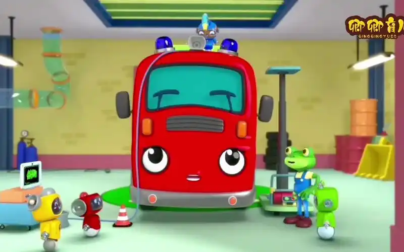 汽车动画—《消防车灭火》#儿童动画#汽车动画#工程车动画片大全