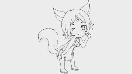 喜欢玩王者荣耀吗?今天教你画可爱的妲己,简单易学